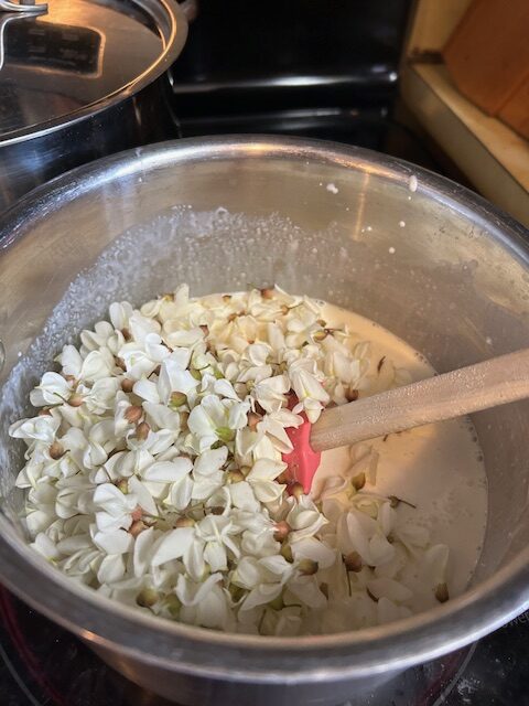 Black Locust Ice Cream